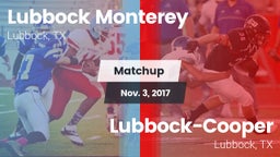 Matchup: Lubbock Monterey vs. Lubbock-Cooper  2017