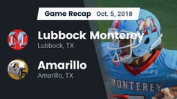 Recap: Lubbock Monterey  vs. Amarillo  2018