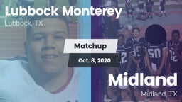 Matchup: Lubbock Monterey vs. Midland  2020