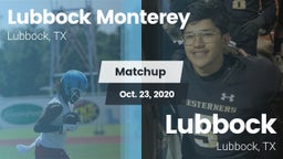 Matchup: Lubbock Monterey vs. Lubbock  2020