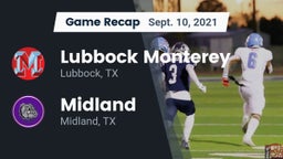 Recap: Lubbock Monterey  vs. Midland  2021