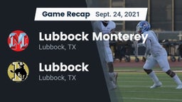 Recap: Lubbock Monterey  vs. Lubbock  2021