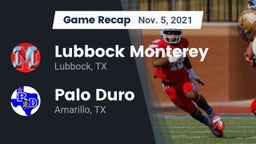 Recap: Lubbock Monterey  vs. Palo Duro  2021