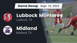 Recap: Lubbock Monterey  vs. Midland  2023