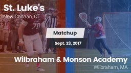 Matchup: St. Luke's vs. Wilbraham & Monson Academy  2017