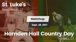Matchup: St. Luke's vs. Hamden Hall Country Day  2017