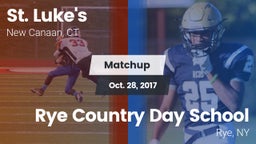 Matchup: St. Luke's vs. Rye Country Day School 2017