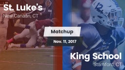 Matchup: St. Luke's vs. King School 2017