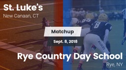 Matchup: St. Luke's vs. Rye Country Day School 2018