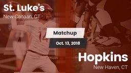 Matchup: St. Luke's vs. Hopkins  2018