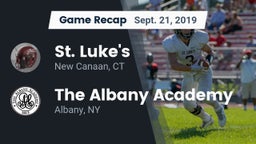 Recap: St. Luke's  vs. The Albany Academy 2019
