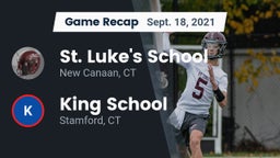 Recap: St. Luke's School vs. King School 2021
