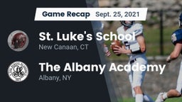 Recap: St. Luke's School vs. The Albany Academy 2021