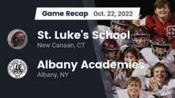 Recap: St. Luke's School vs. Albany Academies 2022