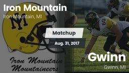 Matchup: Iron Mountain vs. Gwinn  2017