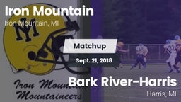 Matchup: Iron Mountain vs. Bark River-Harris  2018