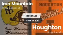 Matchup: Iron Mountain vs. Houghton  2019