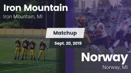 Matchup: Iron Mountain vs. Norway  2019