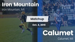 Matchup: Iron Mountain vs. Calumet  2019