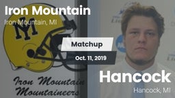 Matchup: Iron Mountain vs. Hancock  2019