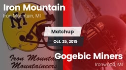 Matchup: Iron Mountain vs. Gogebic Miners 2019