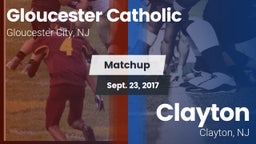Matchup: Gloucester Catholic vs. Clayton  2017
