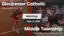 Matchup: Gloucester Catholic vs. Middle Township  2018