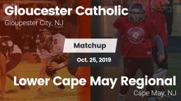 Matchup: Gloucester Catholic vs. Lower Cape May Regional  2019