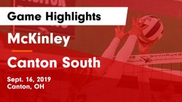 McKinley  vs Canton South  Game Highlights - Sept. 16, 2019