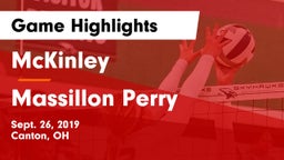 McKinley  vs Massillon Perry Game Highlights - Sept. 26, 2019