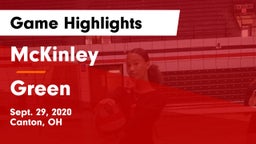 McKinley  vs Green  Game Highlights - Sept. 29, 2020