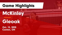 McKinley  vs Gleoak  Game Highlights - Oct. 13, 2020