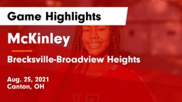 McKinley  vs Brecksville-Broadview Heights  Game Highlights - Aug. 25, 2021