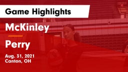 McKinley  vs Perry  Game Highlights - Aug. 31, 2021