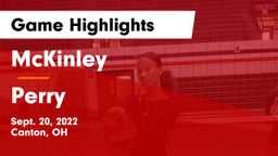 McKinley  vs Perry  Game Highlights - Sept. 20, 2022