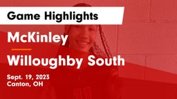 McKinley  vs Willoughby South  Game Highlights - Sept. 19, 2023