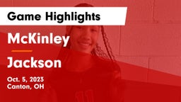 McKinley  vs Jackson  Game Highlights - Oct. 5, 2023