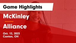 McKinley  vs Alliance  Game Highlights - Oct. 12, 2023