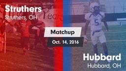 Matchup: Struthers vs. Hubbard  2016