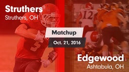 Matchup: Struthers vs. Edgewood  2016