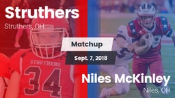Matchup: Struthers vs. Niles McKinley  2018