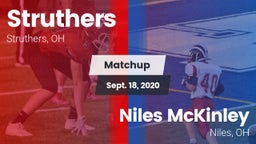 Matchup: Struthers vs. Niles McKinley  2020