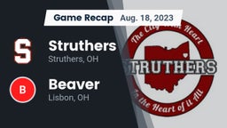 Recap: Struthers  vs. Beaver  2023