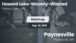 Matchup: Howard Lake-Waverly- vs. Paynesville  2016
