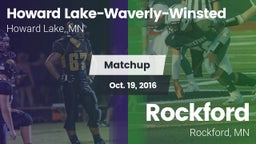 Matchup: Howard Lake-Waverly- vs. Rockford  2015