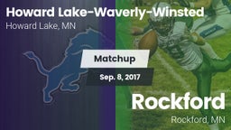 Matchup: Howard Lake-Waverly- vs. Rockford  2017