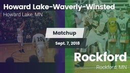 Matchup: Howard Lake-Waverly- vs. Rockford  2018