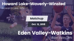 Matchup: Howard Lake-Waverly- vs. Eden Valley-Watkins  2018