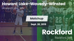 Matchup: Howard Lake-Waverly- vs. Rockford  2019