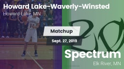 Matchup: Howard Lake-Waverly- vs. Spectrum  2019